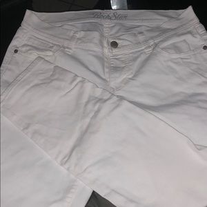 White Old Navy Skinny Jeans